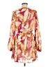 Flying Tomato 100% Polyester Print Orange Casual Dress Size M - photo 2