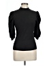 Niay Black 3/4 Sleeve Top Size L - photo 1