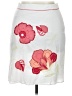 Westbound 100% Cotton Graphic White Casual Skirt Size 14 Petite - photo 1