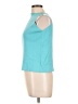 J.A.C. Teal Sleeveless Blouse Size L - photo 5