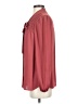 Bellatrix 100% Polyester Burgundy Long Sleeve Blouse Size XS - photo 5
