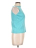 J.A.C. Teal Sleeveless Blouse Size L - photo 4