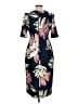 Gabby Skye Print Blue Cocktail Dress Size 6 - photo 2