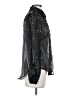 Lulus 100% Polyester Polka Dots Black Long Sleeve Blouse Size S - photo 4