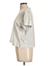 Old Navy 100% Cotton Silver Short Sleeve Turtleneck Size L (petite) - photo 5
