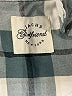 Jachs Girlfriend Plaid Gray 3/4 Sleeve Button-Down Shirt Size XL - photo 7