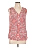 Como Vintage Red Sleeveless Blouse Size L - photo 1