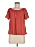 Assorted Brands Red Short Sleeve Blouse Size M - photo 1