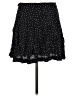 Gap 100% Rayon Polka Dots Black Casual Skirt Size 8 - photo 2