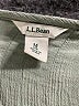 L.L.Bean 100% Cotton Green 3/4 Sleeve Blouse Size M - photo 7