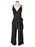 Petite Principle Polka Dots Black Jumpsuit Size M (petite) - photo 1