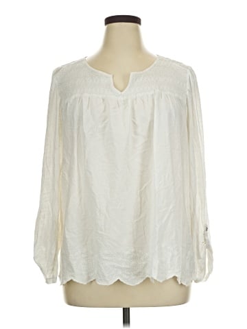Gloria Vanderbilt Long Sleeve Blouse (view 1)