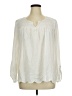 Gloria Vanderbilt Ivory Long Sleeve Blouse Size XL - photo 1