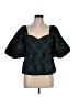 Old Navy Green 3/4 Sleeve Blouse Size L (tall) - photo 1