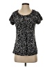 Style&Co Black Short Sleeve Top Size XS - photo 1