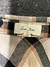 Love Notes 100% Cotton Plaid Tan Long Sleeve Button-Down Shirt Size S - photo 7