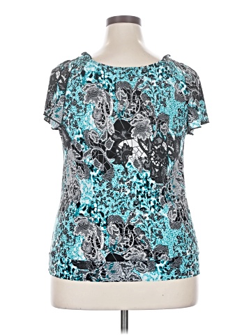 Claudia Richard Short Sleeve Blouse (view 2)