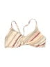 Unbranded Stripes Ivory Swimsuit Top Size S - photo 1