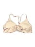 Unbranded Stripes Ivory Swimsuit Top Size S - photo 2