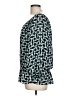Vince Camuto 100% Polyester Teal 3/4 Sleeve Blouse Size L - photo 5