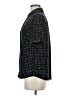 Universal Standard Polka Dots Black Short Sleeve Blouse Size 6 - 8 - photo 5