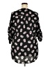 Torrid Black 3/4 Sleeve Blouse Size 2X Plus (2) - photo 2