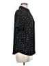 Universal Standard Polka Dots Black Short Sleeve Blouse Size 6 - 8 - photo 4