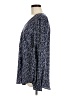 CAbi 100% Polyester Blue Long Sleeve Blouse Size M - photo 5
