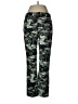 Zara Print Green Casual Pants Size M - photo 1