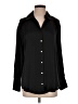 Zara 100% Polyester Black Long Sleeve Blouse Size XS - photo 1