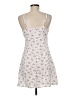 Shein 100% Polyester Floral White Casual Dress Size 6 - photo 2