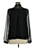 Ann Taylor LOFT Black Long Sleeve Blouse Size XL - photo 2