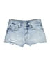 Levi's 100% Cotton Blue Denim Shorts Size 26 waist - photo 1