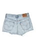 Levi's 100% Cotton Blue Denim Shorts Size 26 waist - photo 2