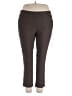 Tribal Solid Brown Active Pants Size 18 - photo 1