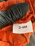 Assorted Brands 100% Cotton Solid Orange Shorts Size 3-6 mo - photo 4