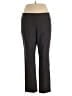 Nic + Zoe Solid Gray Active Pants Size 18 - photo 1