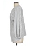 Adrianna Papell Silver Long Sleeve Blouse Size L - photo 5