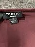Torrid 100% Polyester Burgundy Sleeveless Blouse Size 2X Plus (2) - photo 7
