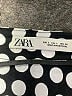 Zara Polka Dots Silver Casual Skirt Size L - photo 4