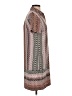 J.Crew 100% Silk Print Brown Casual Dress Size 0 - photo 4