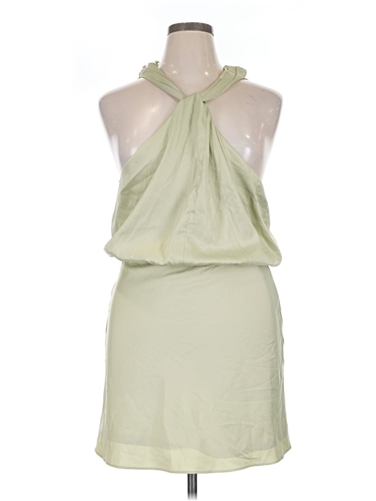 Pre-owned Lulus Cocktail Dress In Green