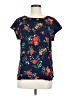 Fortune + Ivy 100% Polyester Blue Short Sleeve Blouse Size M - photo 1