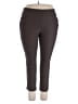 Tribal Solid Brown Active Pants Size 18 - photo 1