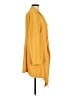 Anne Klein 100% Polyester Yellow Coat Size L - photo 4