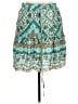 Unbranded 100% Polyester Paisley Teal Casual Skirt Size XXL - photo 1