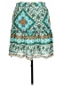 Unbranded 100% Polyester Paisley Teal Casual Skirt Size XXL - photo 2