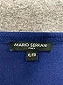 Mario Serrani Blue Long Sleeve Blouse Size XL - photo 7
