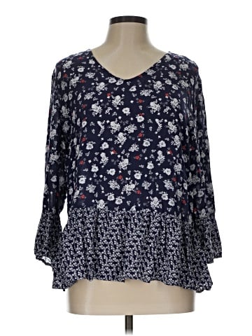 Como Vintage 3/4 Sleeve Blouse (view 1)