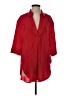 J.Crew 100% Cotton Red 3/4 Sleeve Button-Down Shirt Size S - photo 1